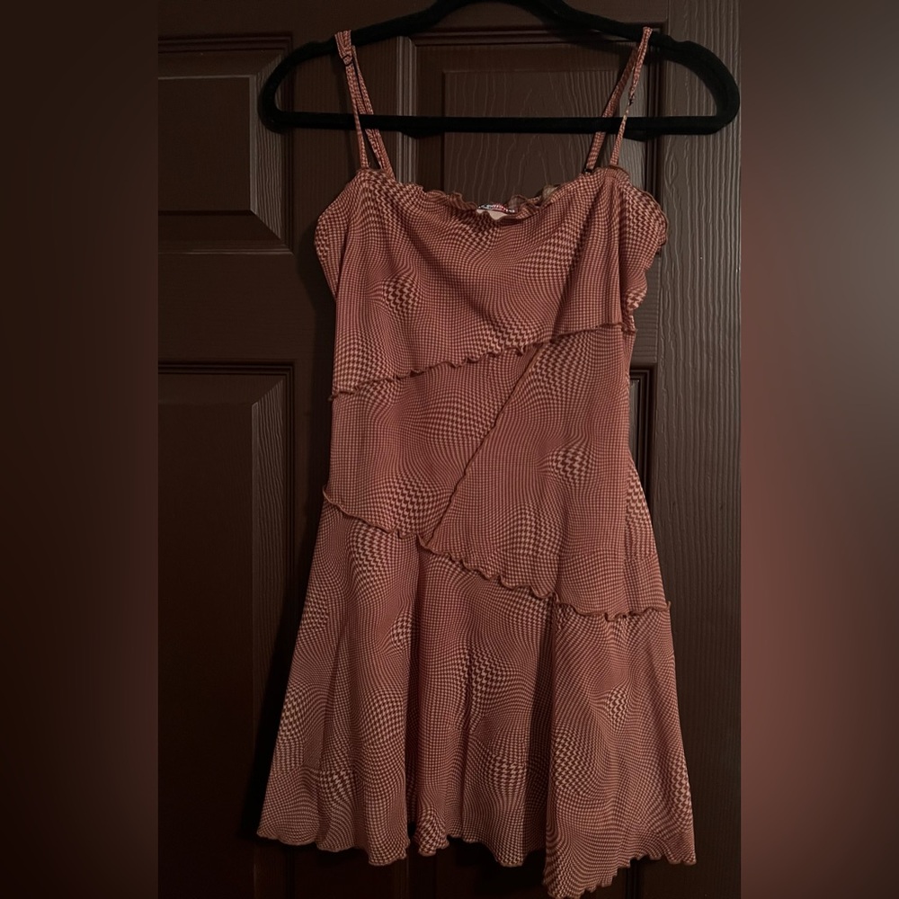 Urban Outfitters Asymmetrical Fit-and-Flare Sundress